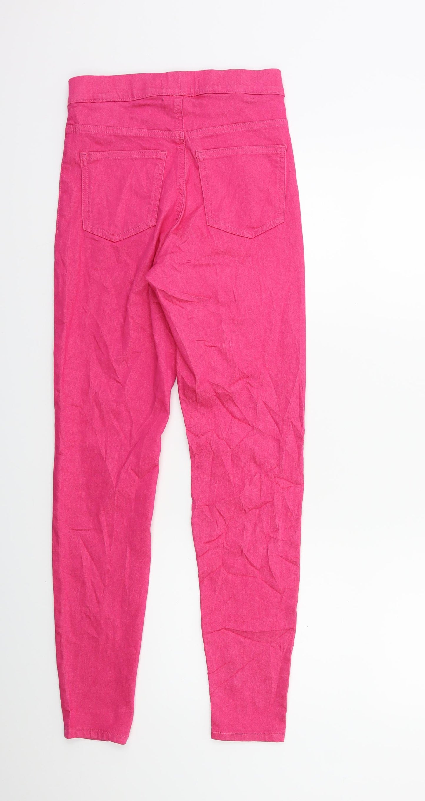 Marks and Spencer Womens Pink  Denim Jegging Jeans Size 6 L28 in