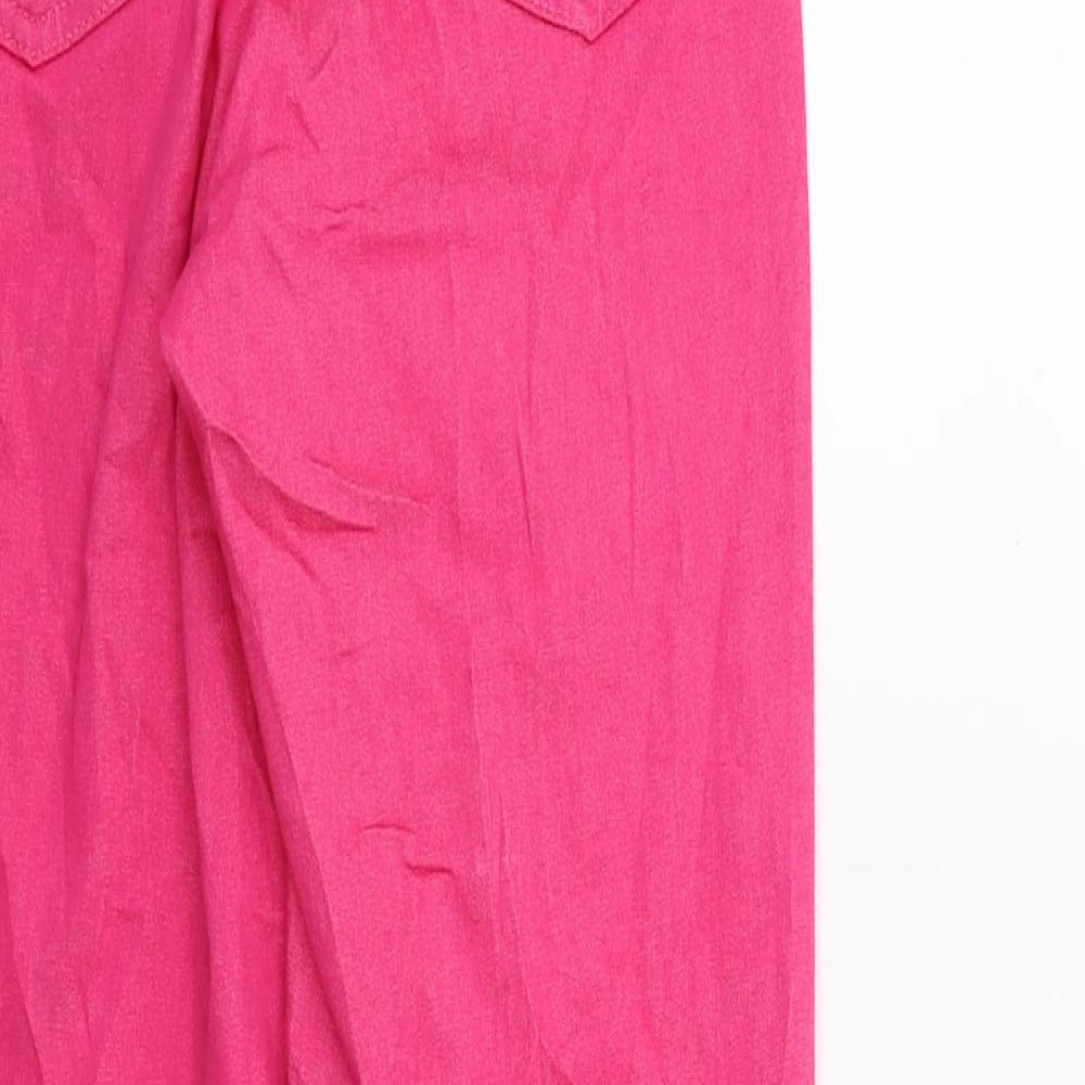 Marks and Spencer Womens Pink  Denim Jegging Jeans Size 6 L28 in