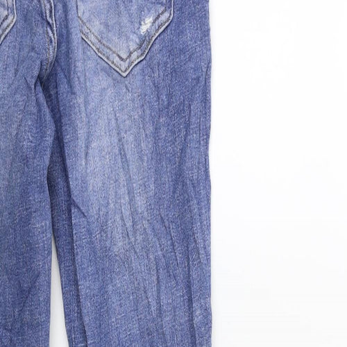 H&M Womens Blue  Denim Skinny Jeans Size 26 in L27 in