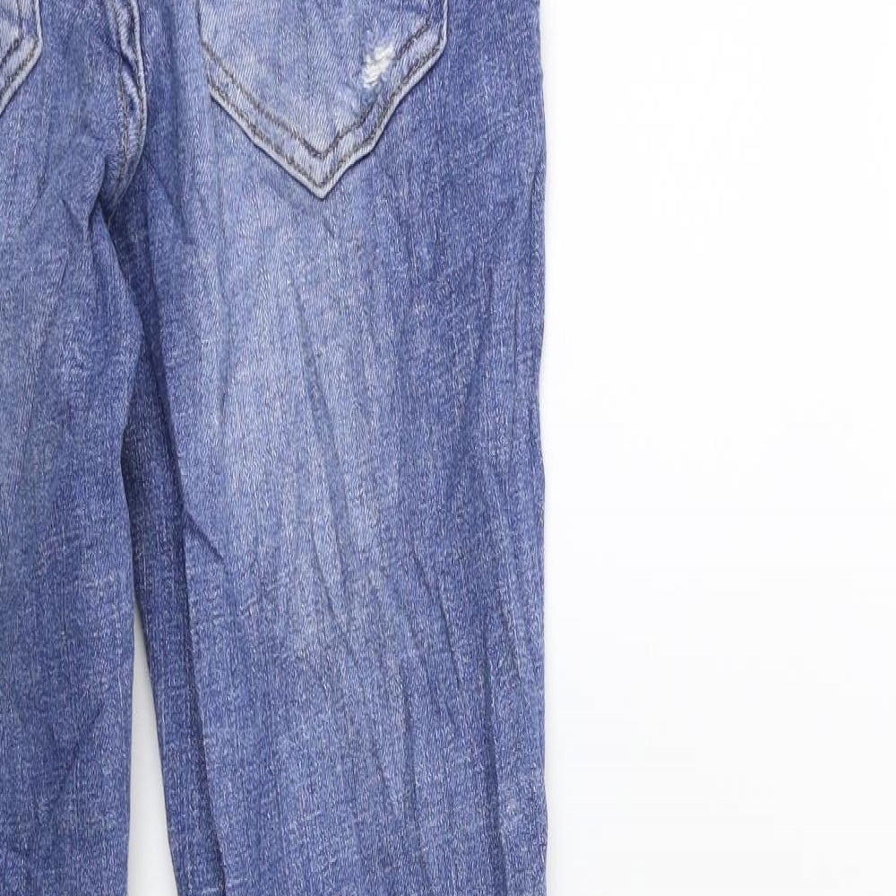 H&M Womens Blue  Denim Skinny Jeans Size 26 in L27 in