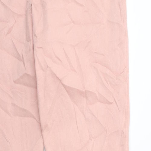 Denim & Co. Womens Pink  Denim Skinny Jeans Size 8 L28 in