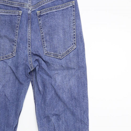 Gap Womens Blue  Denim Straight Jeans Size 28 in L26 in