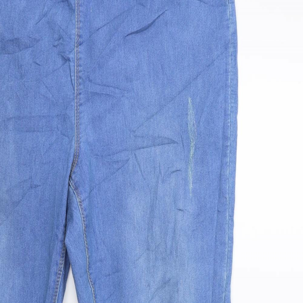 Papaya Womens Blue  Denim Jegging Jeans Size 18 L29 in