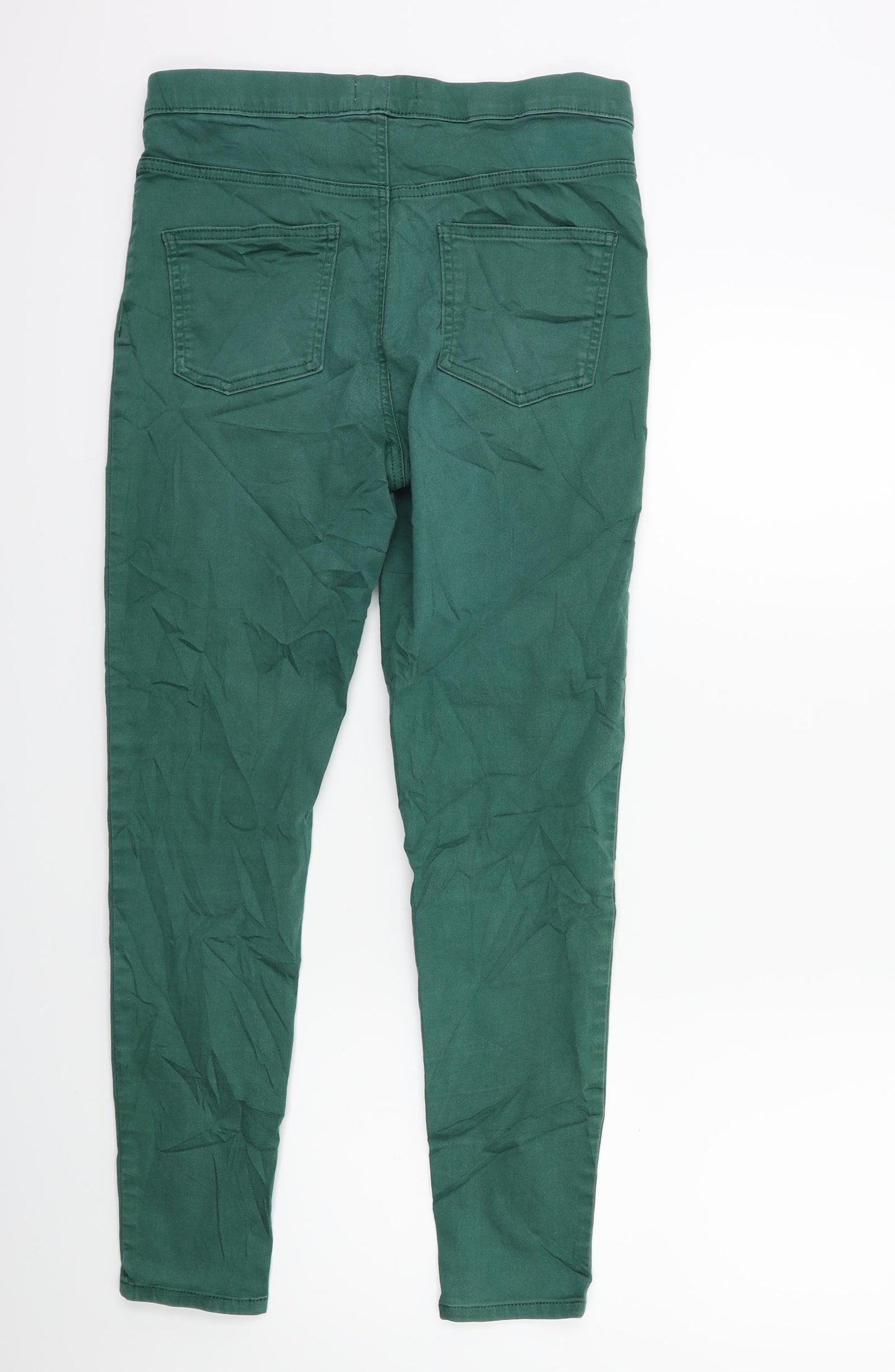 Marks and Spencer Womens Green  Denim Jegging Jeans Size 12 L28 in