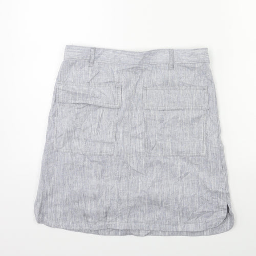 NEXT Womens Blue   A-Line Skirt Size 8