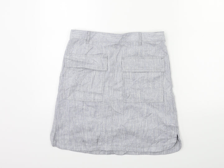 NEXT Womens Blue A-Line Skirt Size 8