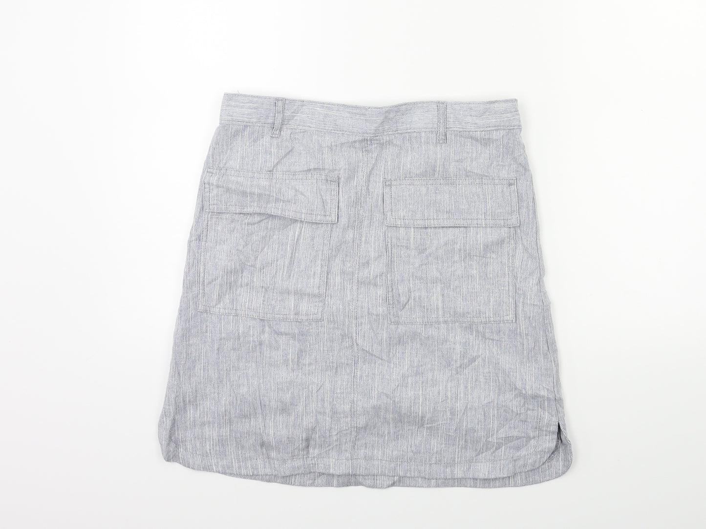 NEXT Womens Blue   A-Line Skirt Size 8