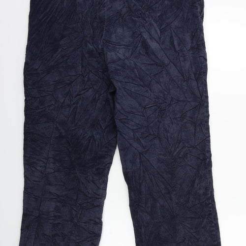 House of Bruar Mens Blue  Corduroy Trousers  Size 38 in L27 in