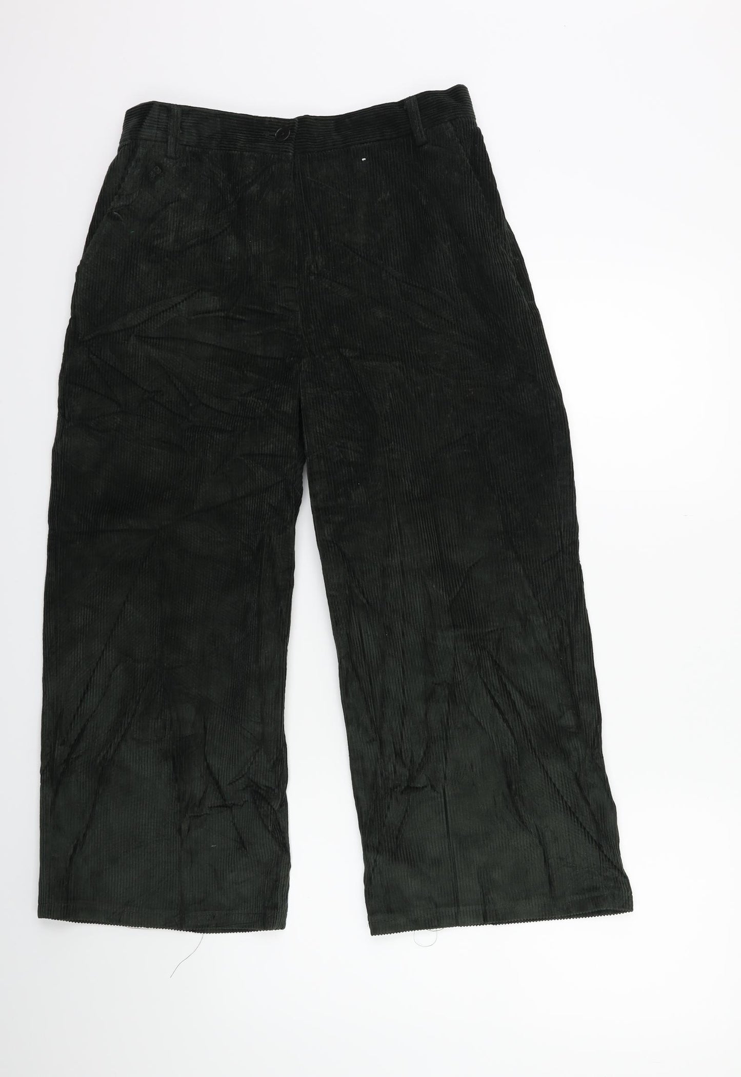 Toast Womens Green  Corduroy Trousers  Size 28 in L23 in
