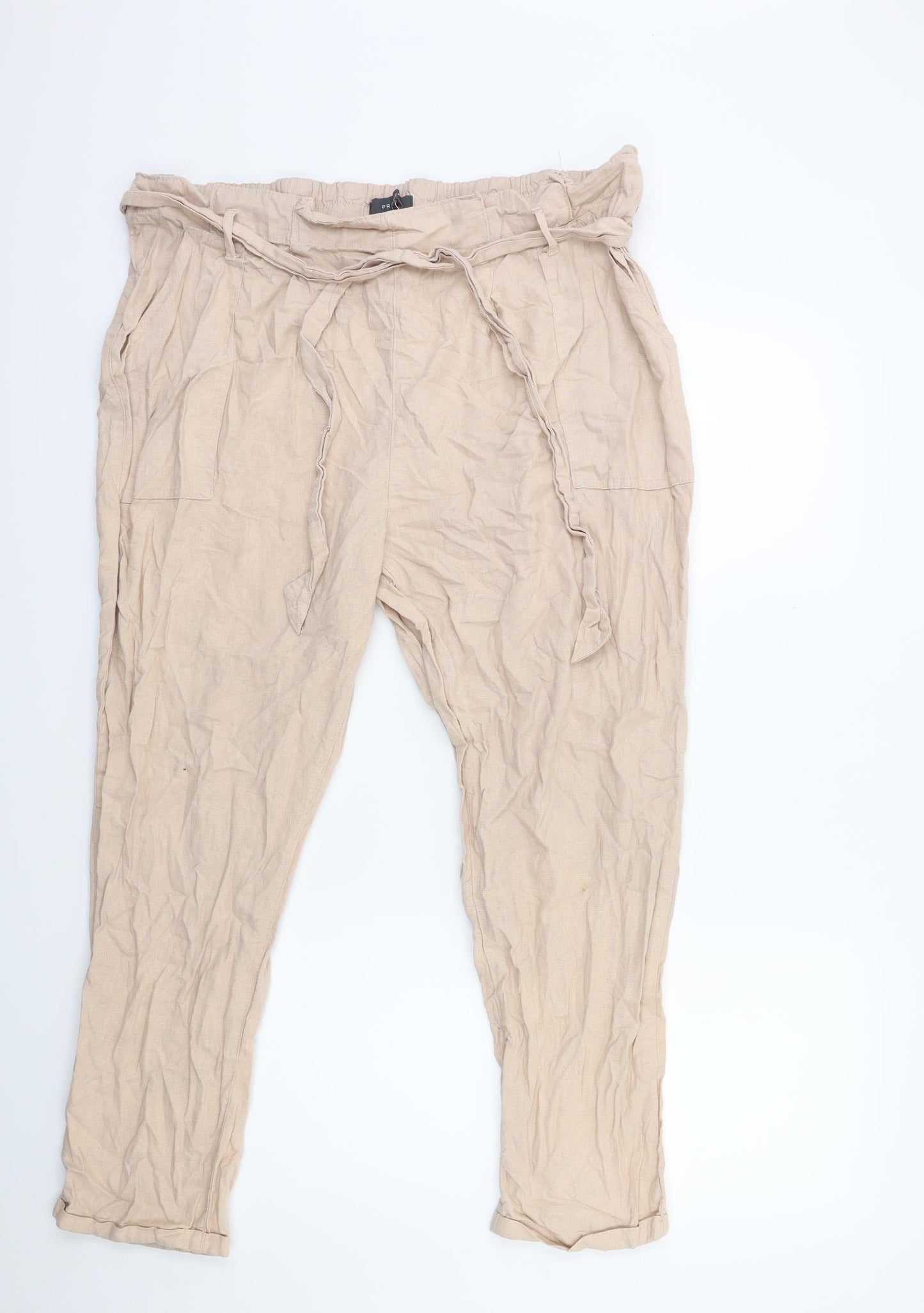Primark Womens Pink   Trousers  Size 20 L28 in