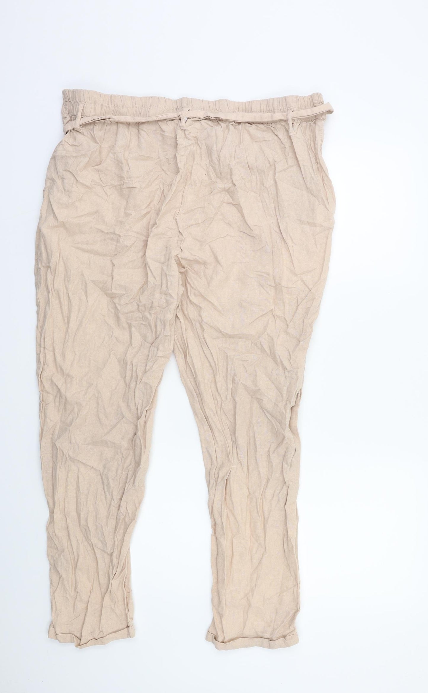Primark Womens Pink   Trousers  Size 20 L28 in