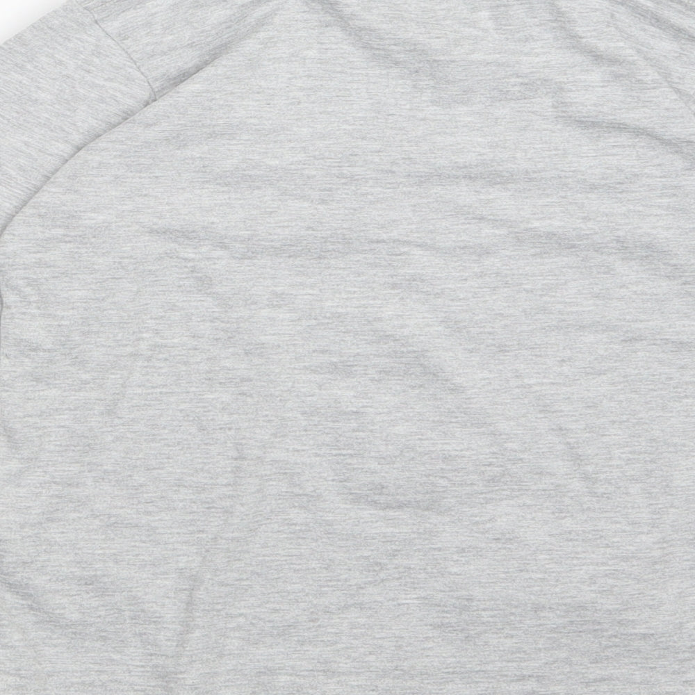 Marks and Spencer Boys Grey   Basic T-Shirt Size 5-6 Years