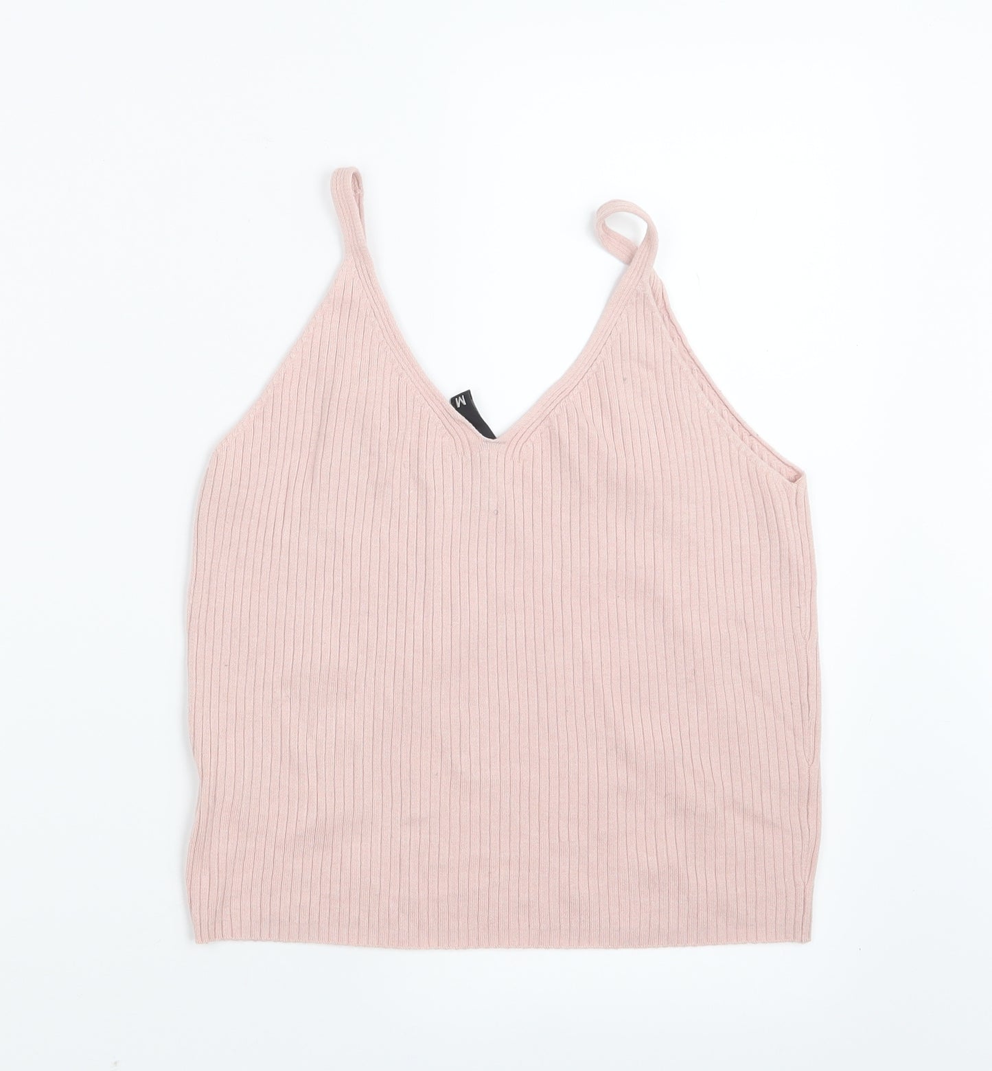 Divided by H&M Womens Pink   Cropped T-Shirt Size M