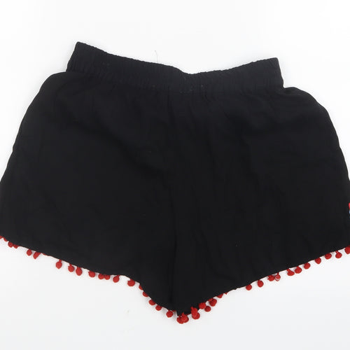 Primark Womens Black   Boyfriend Shorts Size 8