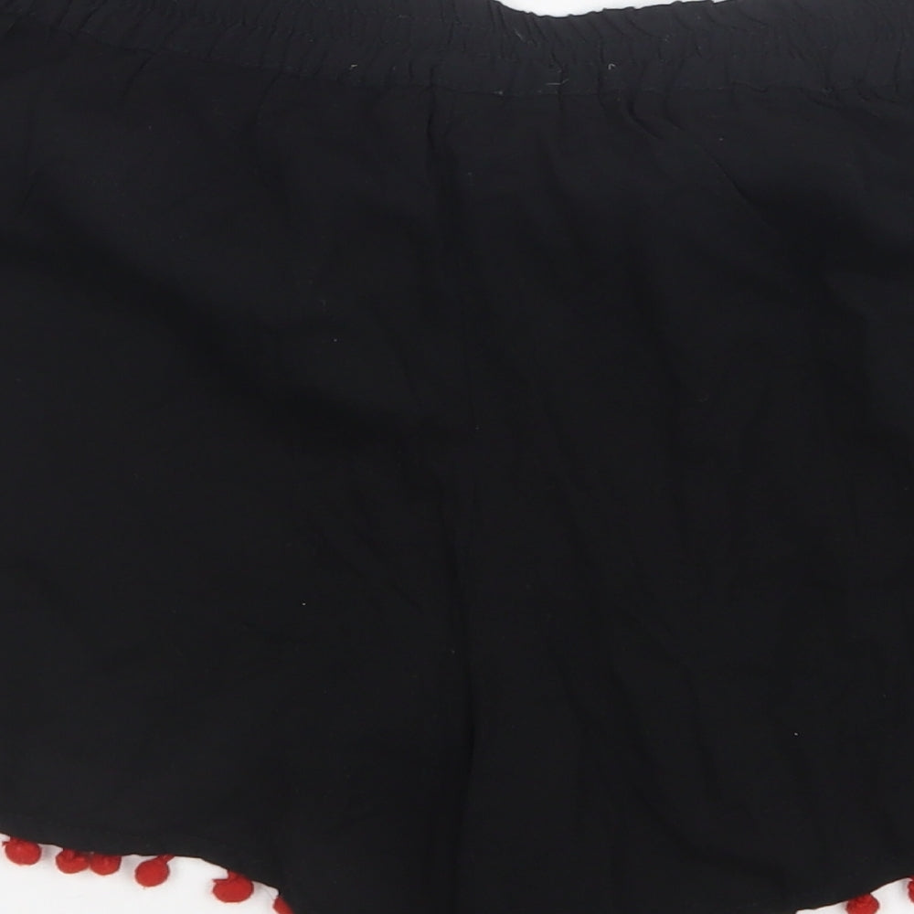 Primark Womens Black   Boyfriend Shorts Size 8