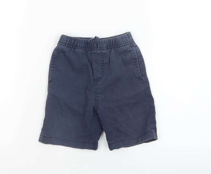 TU Boys Blue Cropped Trousers Size 9-12 Months