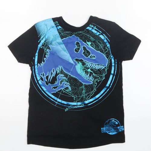 George Boys Black   Basic T-Shirt Size 4-5 Years  - Jurassic World