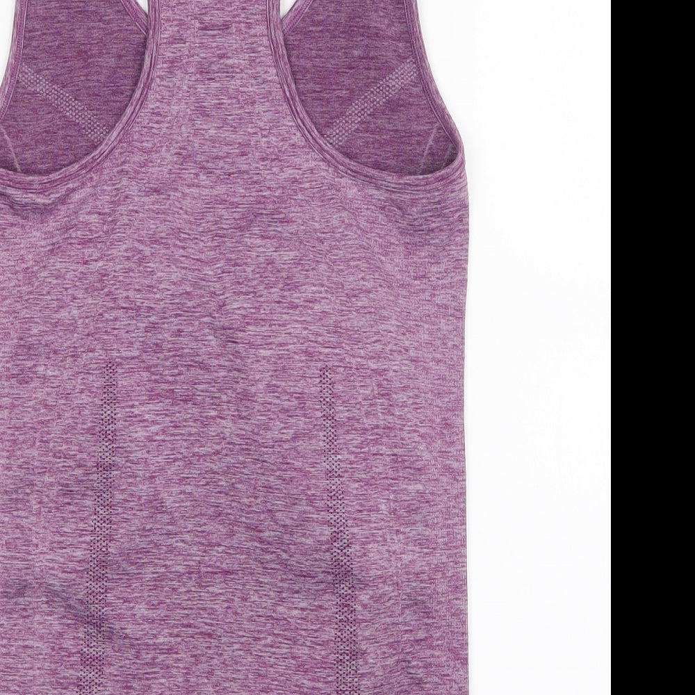 Kisaiya Womens Purple   Basic Tank Size M