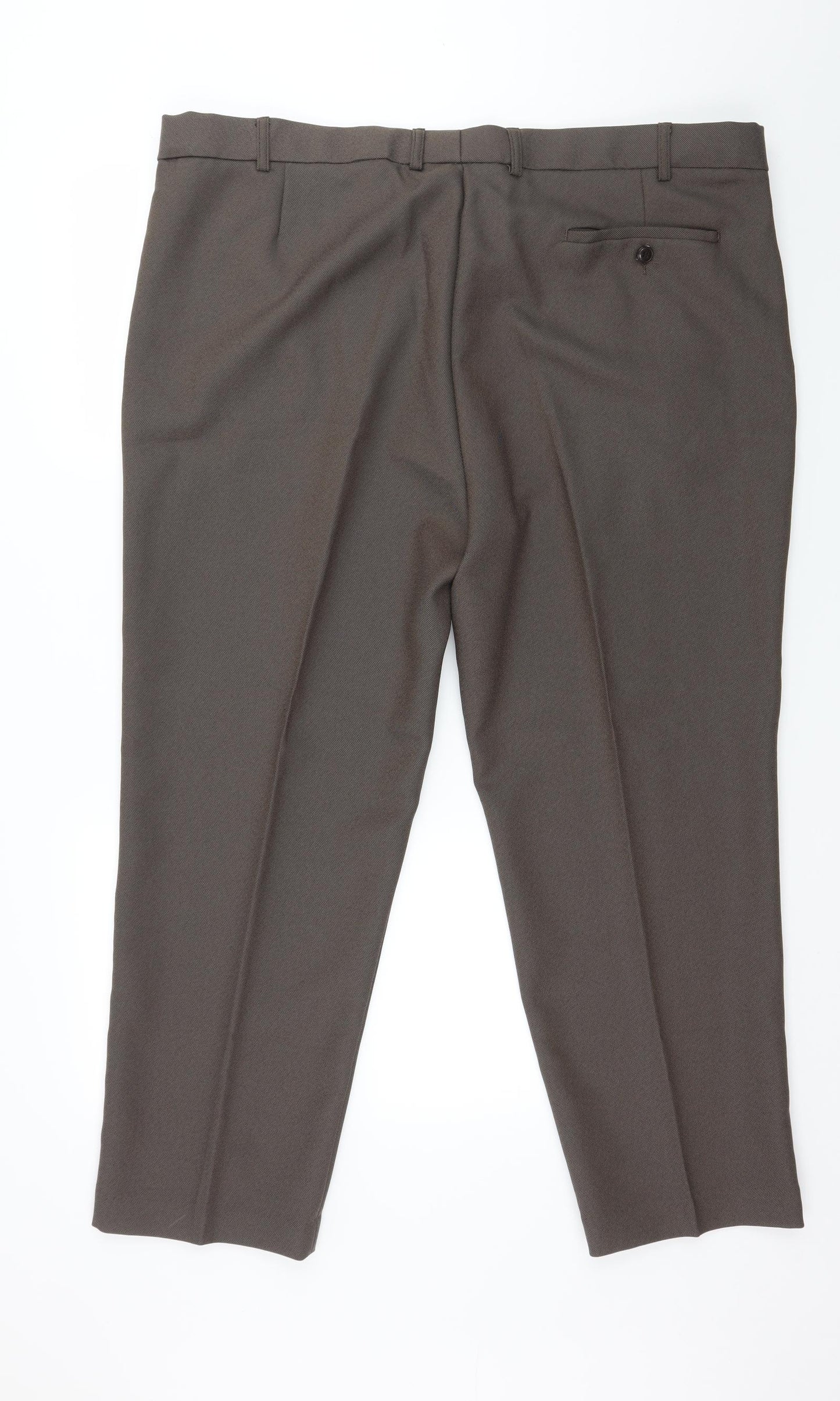 Preworn Mens Brown   Trousers  Size 44 in L28 in