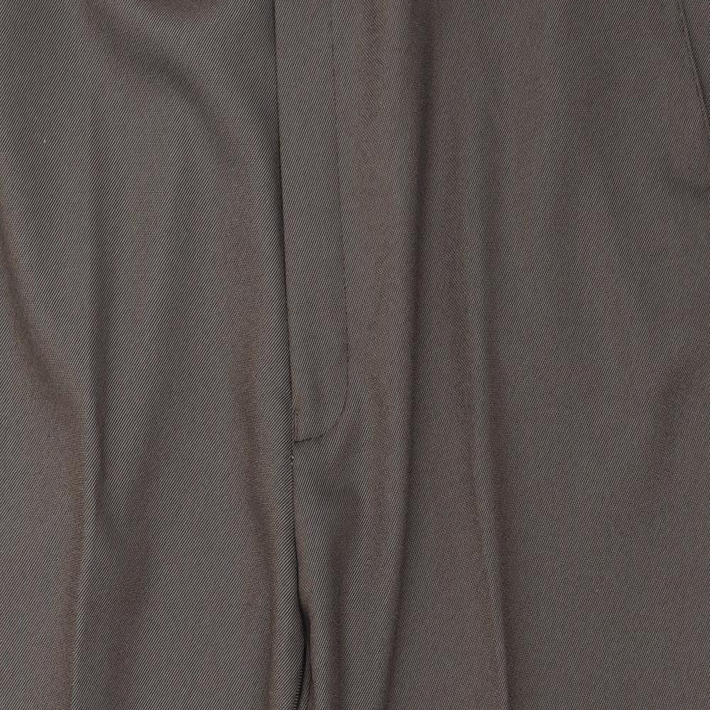 Preworn Mens Brown   Trousers  Size 44 in L28 in