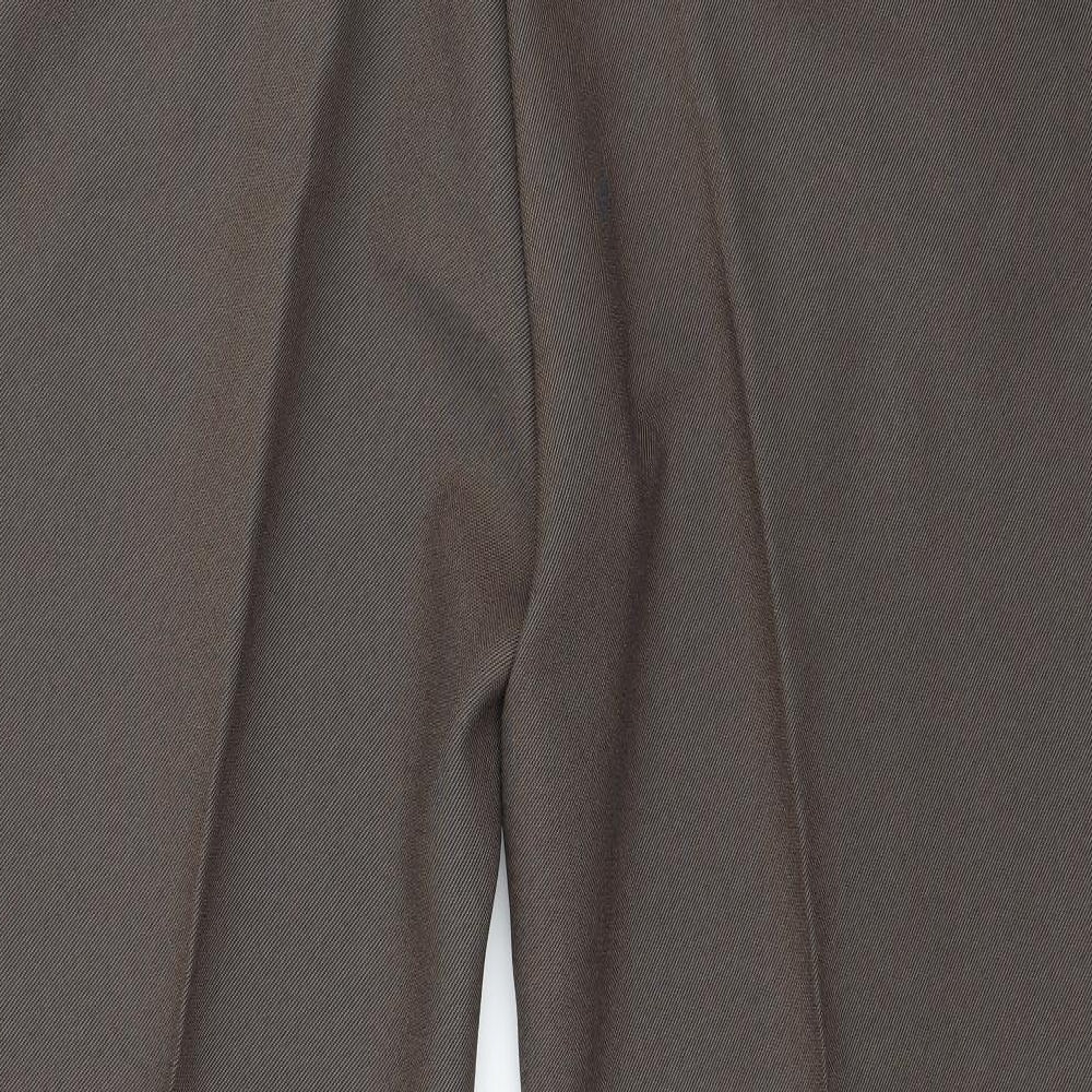 Preworn Mens Brown   Trousers  Size 44 in L28 in