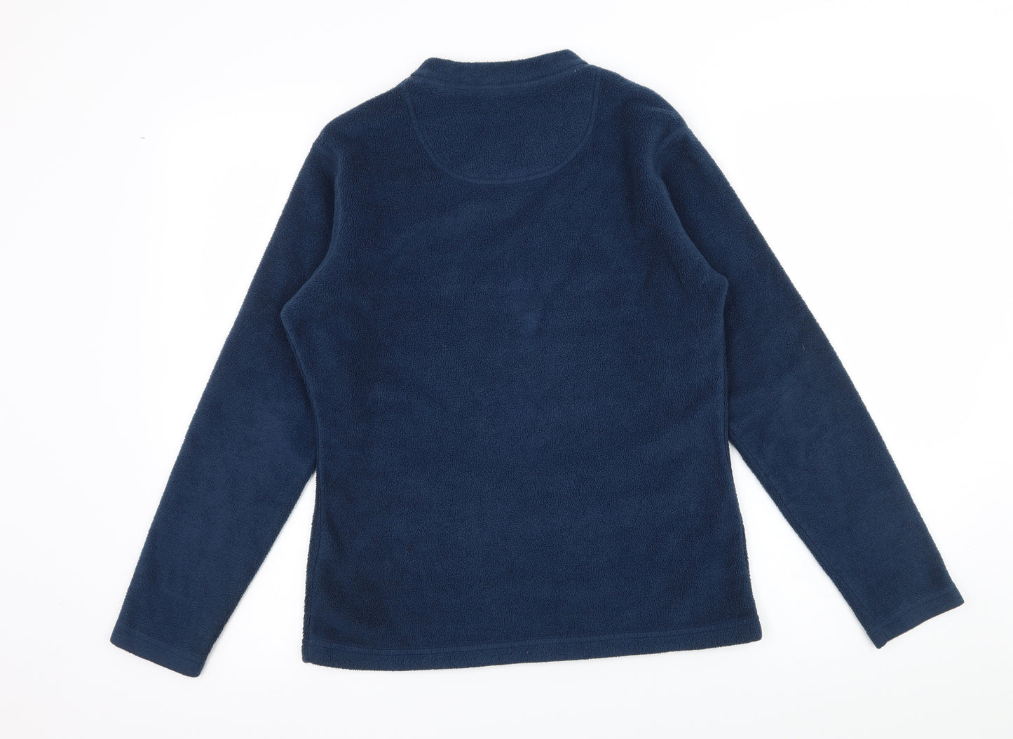 Millets Womens Blue  Fleece Pullover Sweatshirt Size XS
