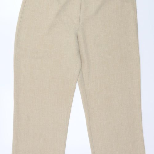 Premier Collection Womens Beige   Trousers  Size 16 L27 in