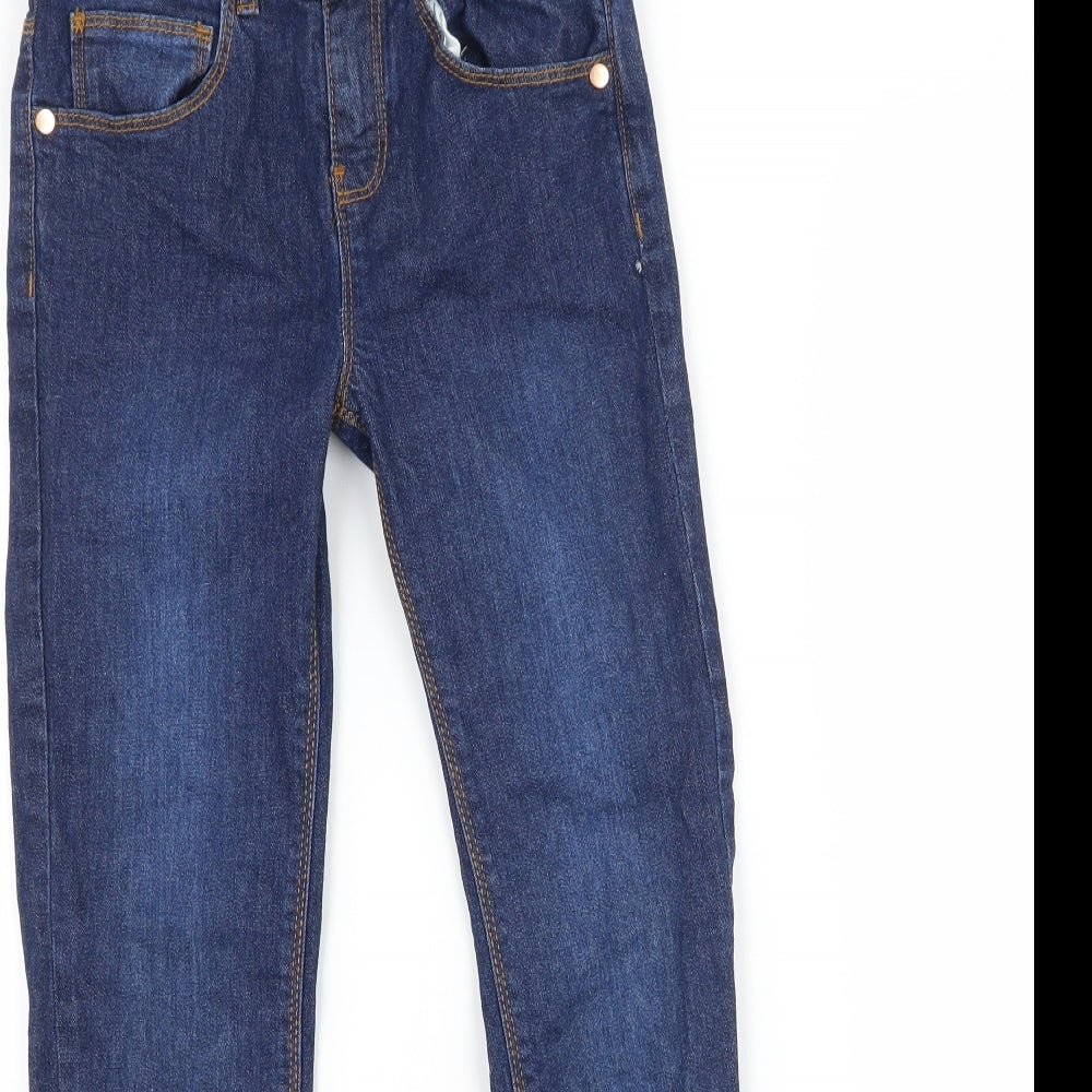 Nutmeg Boys Blue  Denim Skinny Jeans Size 7-8 Years