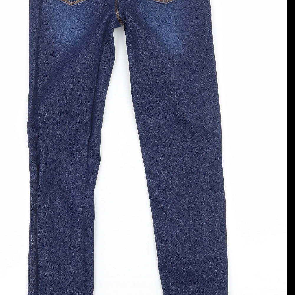 Nutmeg Boys Blue  Denim Skinny Jeans Size 7-8 Years