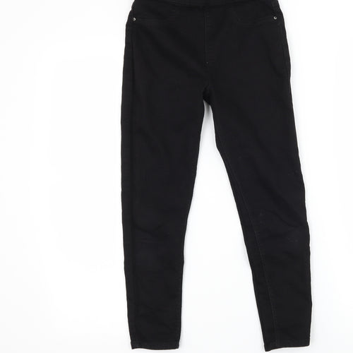 Matalan Girls Black  Denim Jegging Jeans Size 9 Years
