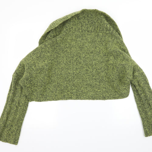 La Confidence Womens Green  Knit Cardigan Jumper Size L