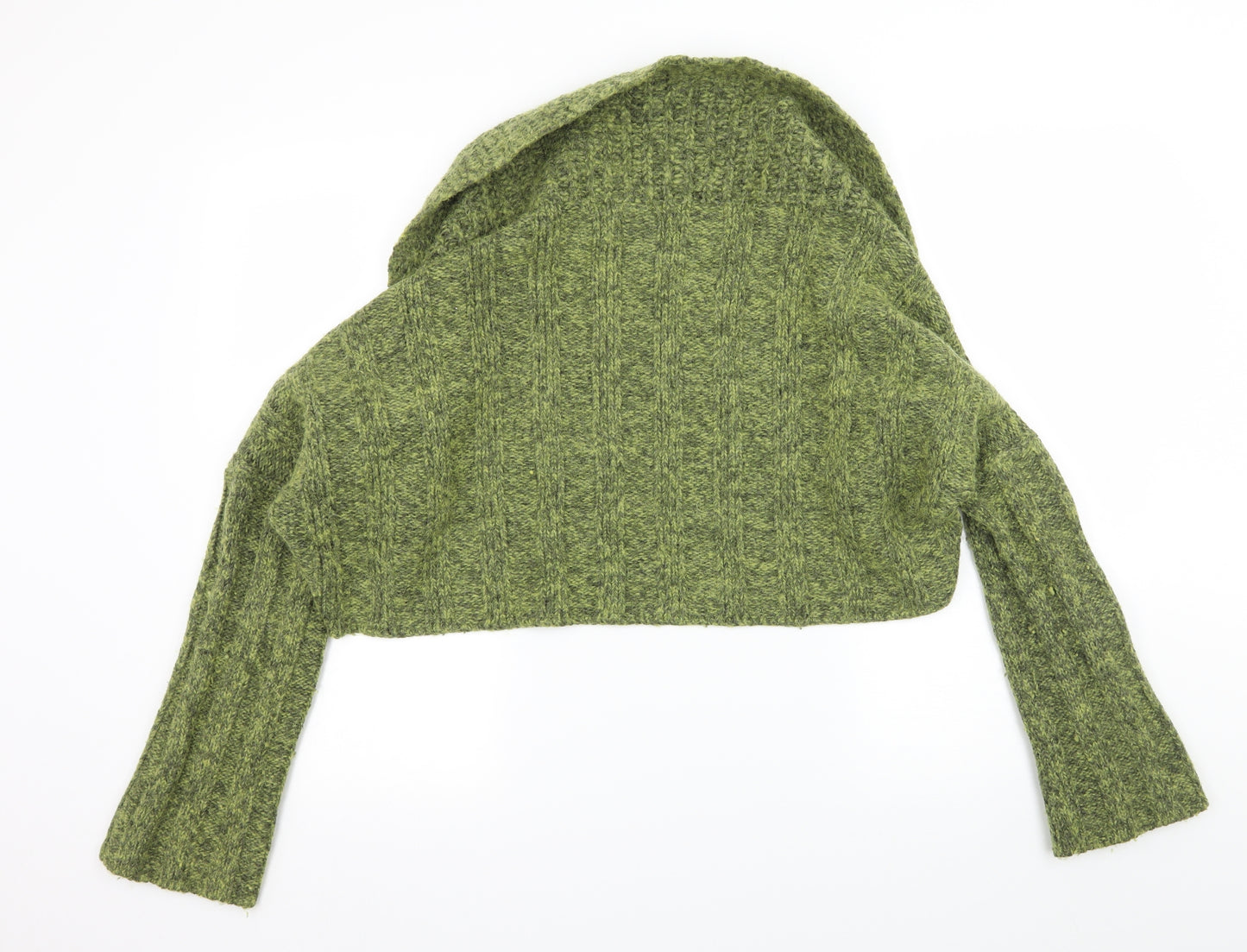 La Confidence Womens Green  Knit Cardigan Jumper Size L