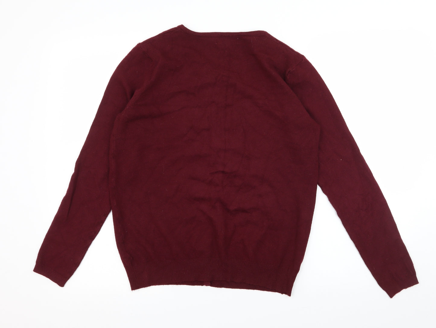 Society 8 Womens Purple  Knit Cardigan Jumper Size 12