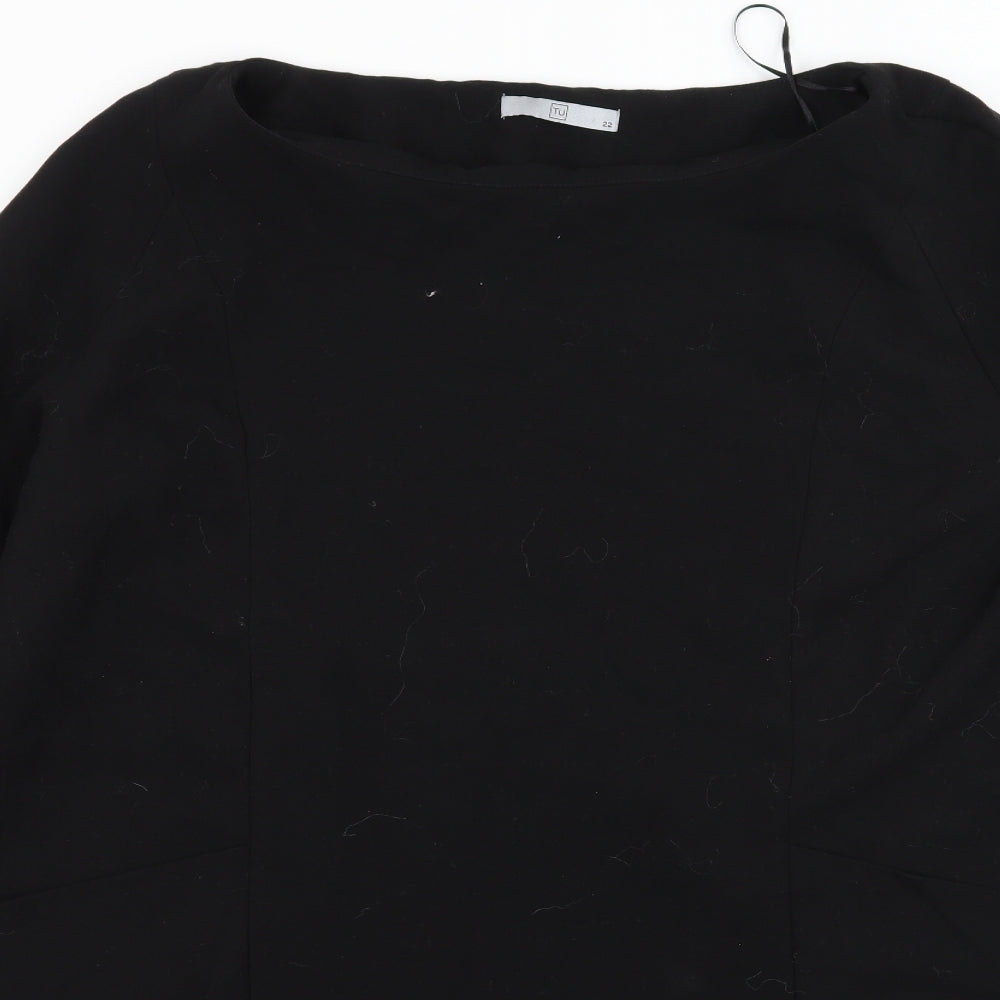 TU Womens Black   A-Line  Size 22