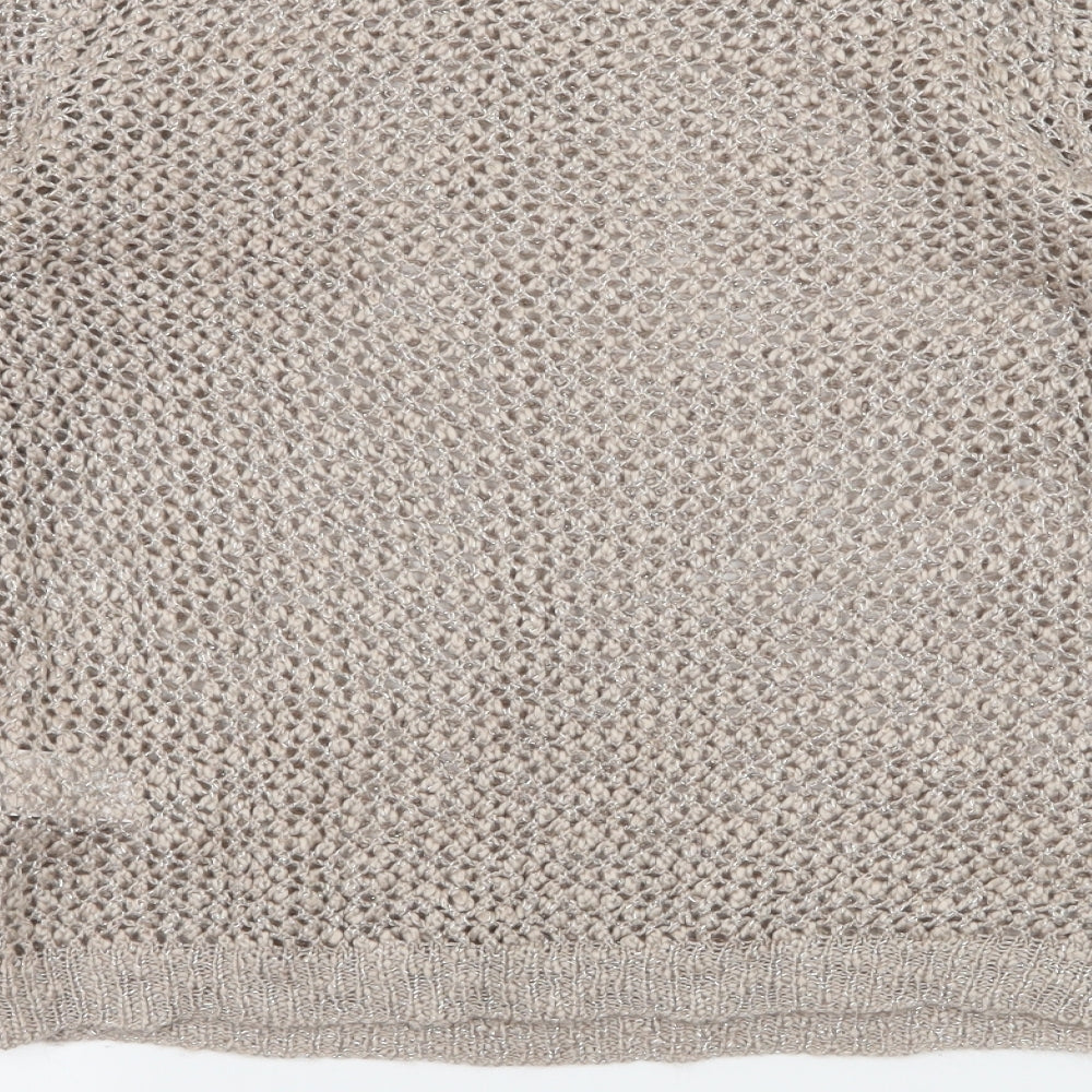 Atmosphere Womens Grey  Knit Pullover Jumper Size 6