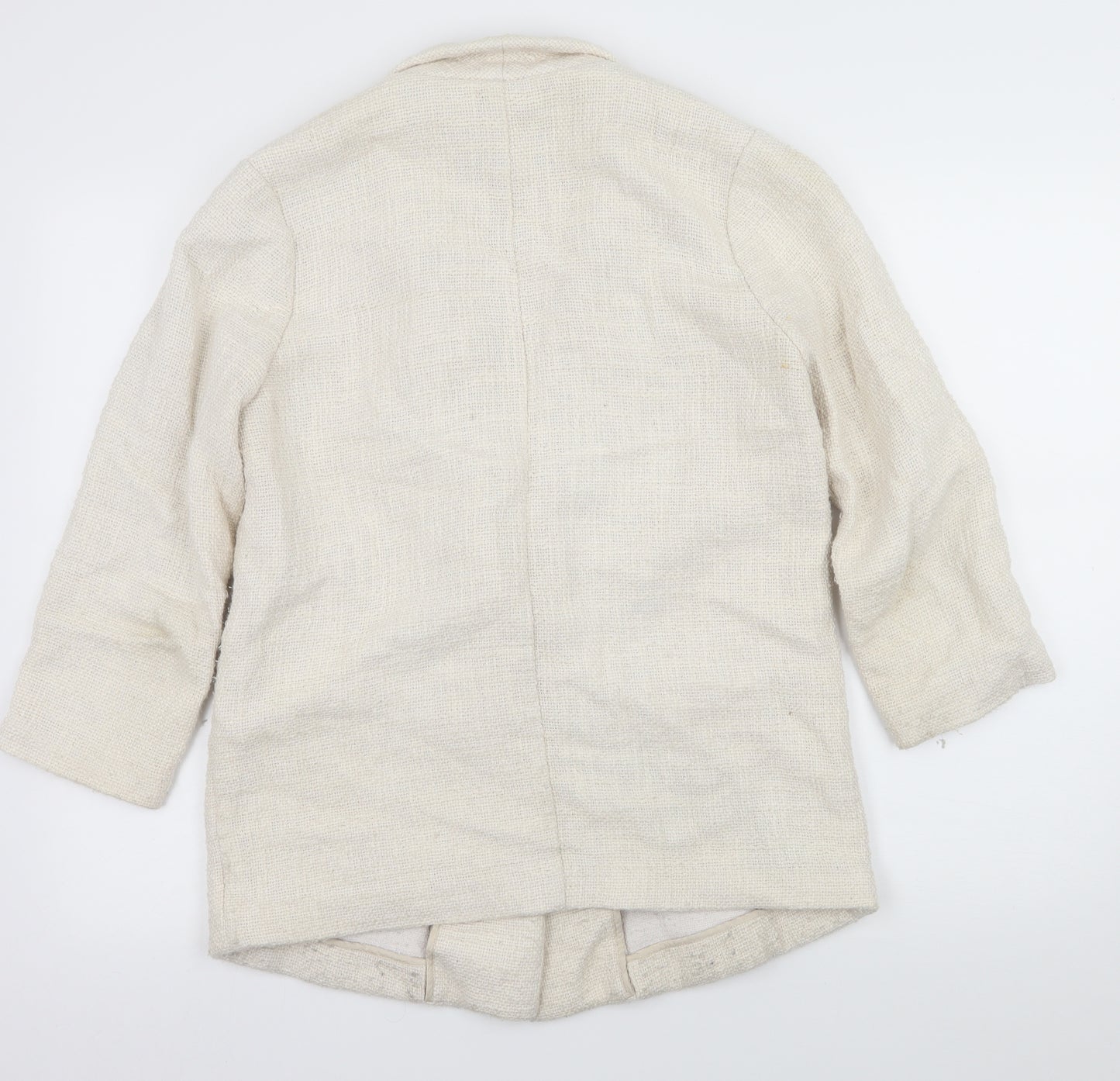 Skin and Threads Womens Ivory   Jacket Blazer Size M