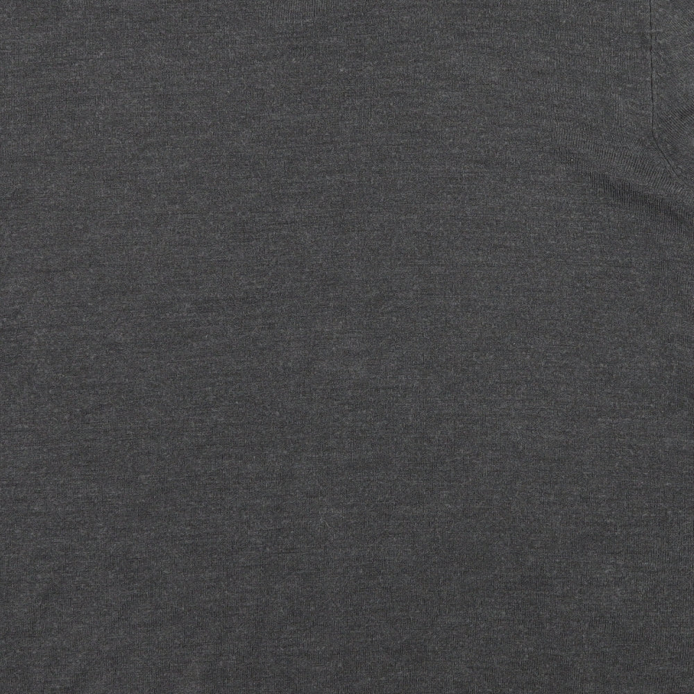 F&F Mens Grey  Knit Pullover Jumper Size XL