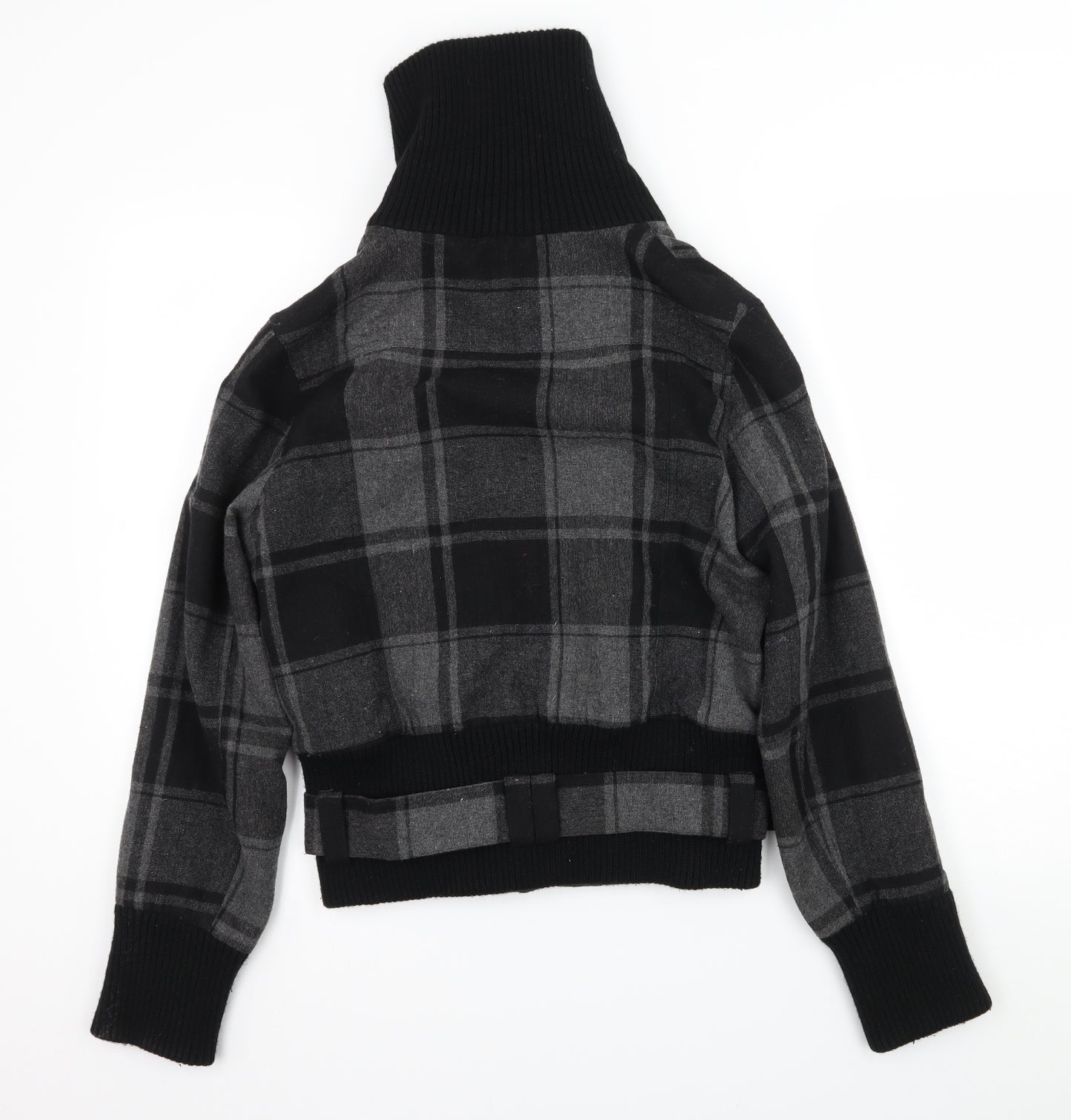 Miss Posh Womens Grey Check  Jacket  Size 14