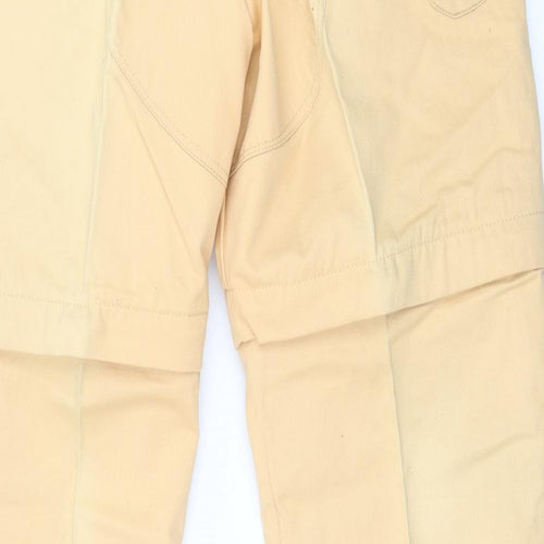 Preworn Womens Orange   Trousers  Size 36 in L33 in - Washed Out