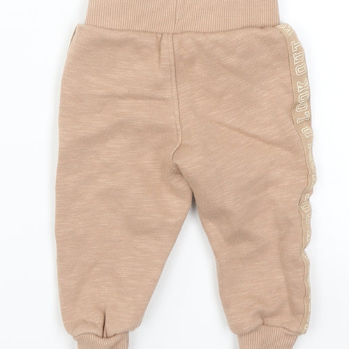 Primark Boys Beige   Sweatpants Trousers Size 3-6 Months  - Look Out World