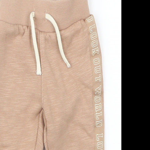 Primark Boys Beige   Sweatpants Trousers Size 3-6 Months  - Look Out World