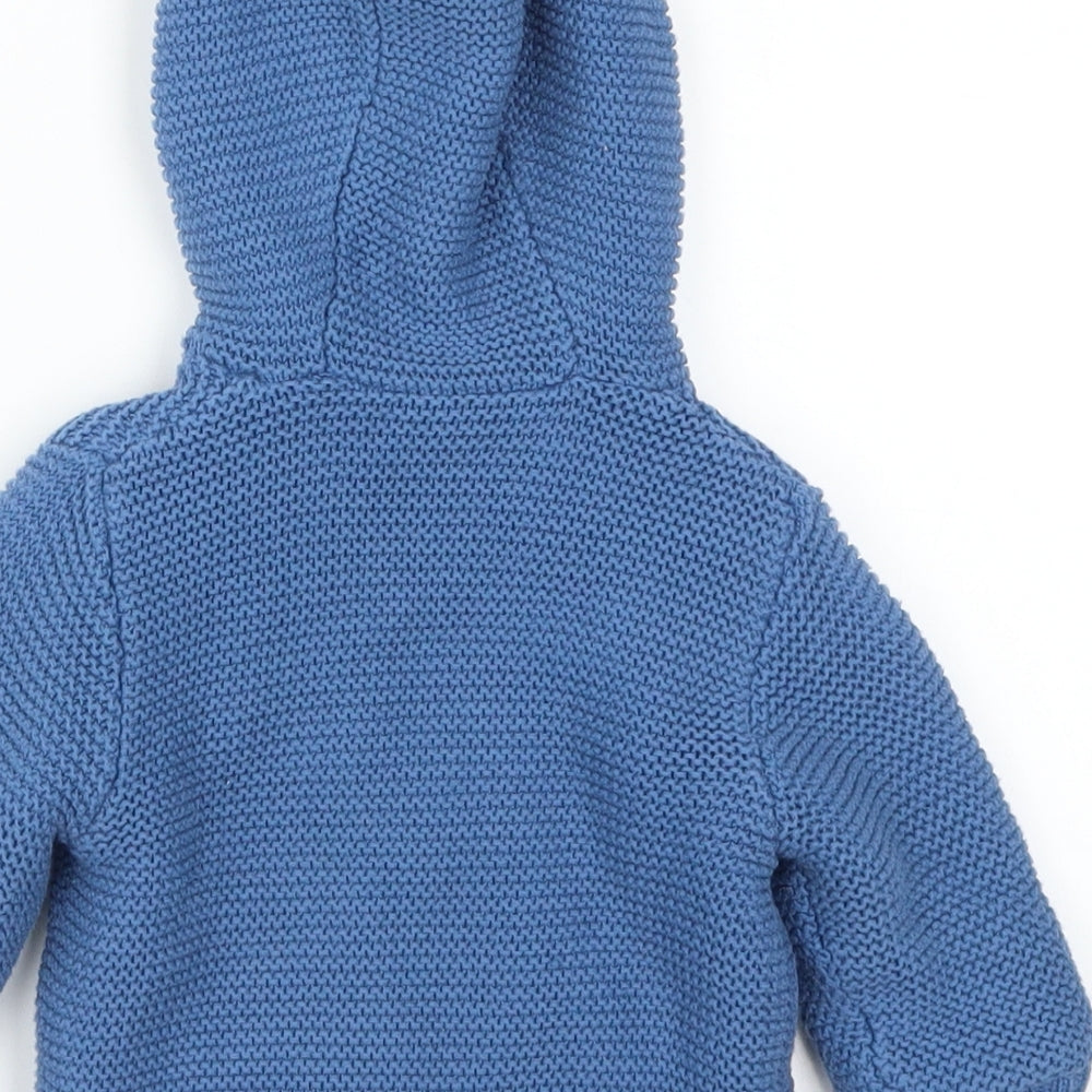 Very Boys Blue   Cardigan Jumper Size 0-3 Months