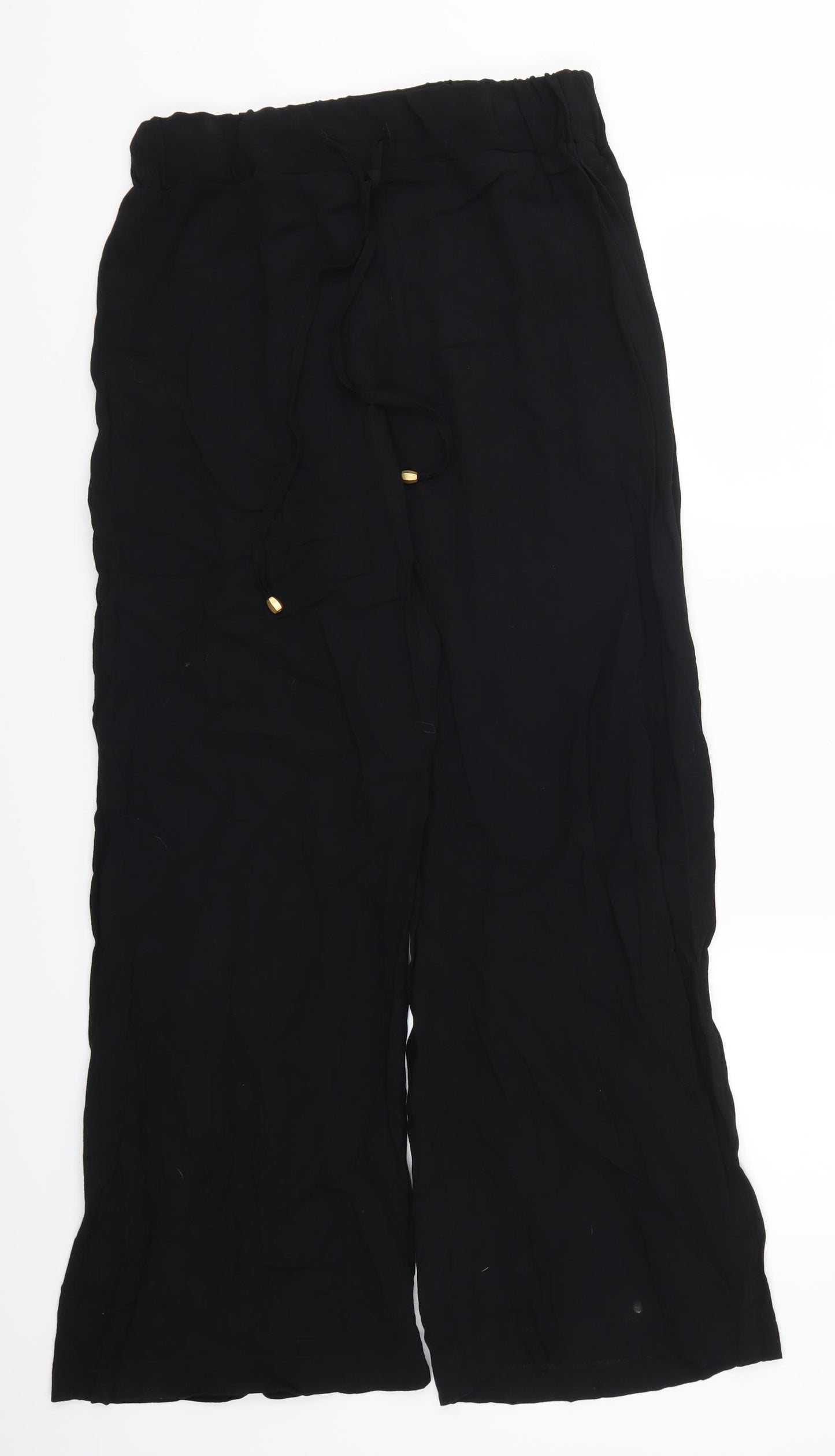 Marks and Spencer Womens Black   Trousers  Size 10 L30 in