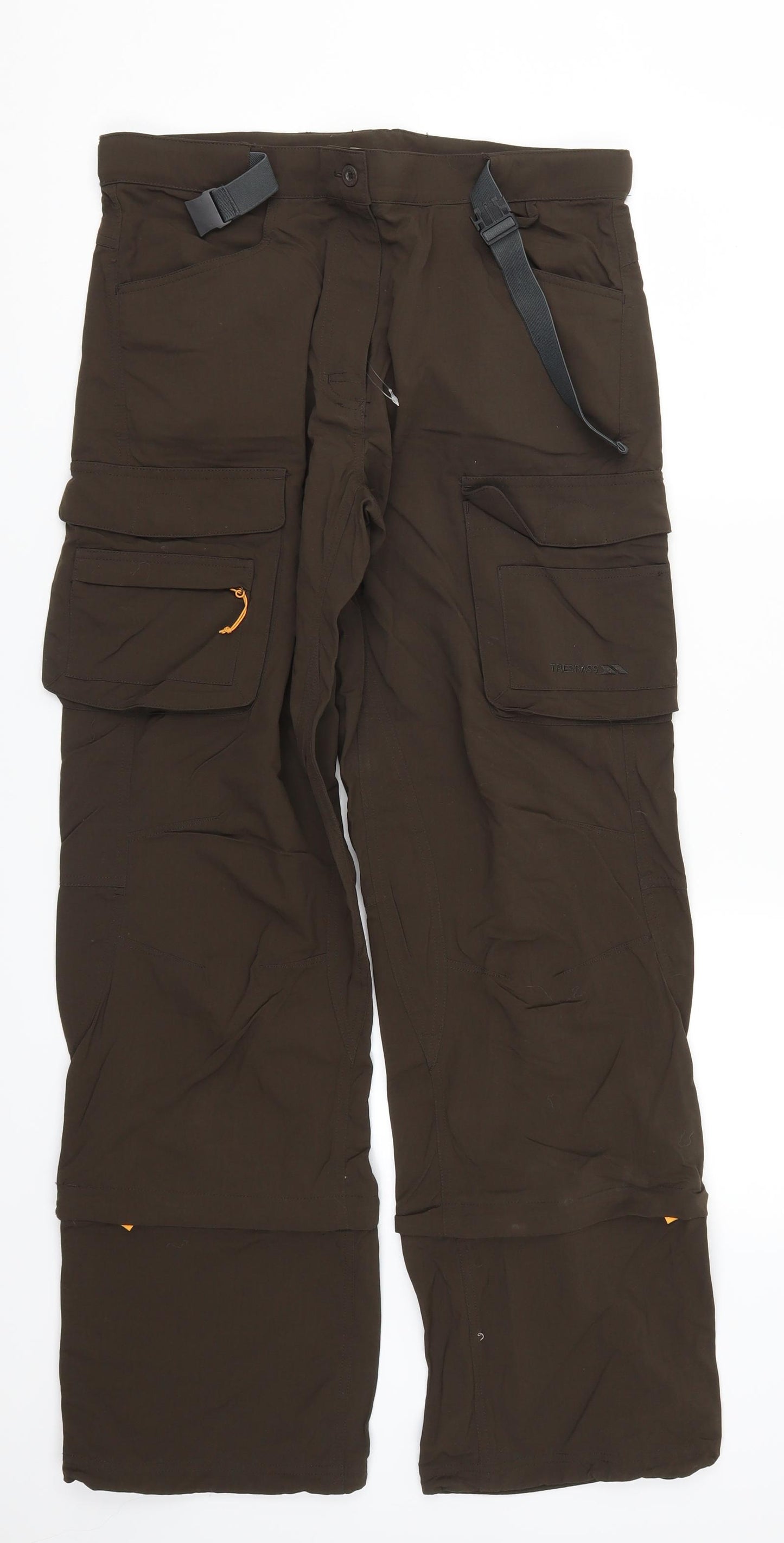 Trespass Mens Brown   Cargo Trousers Size M L30 in