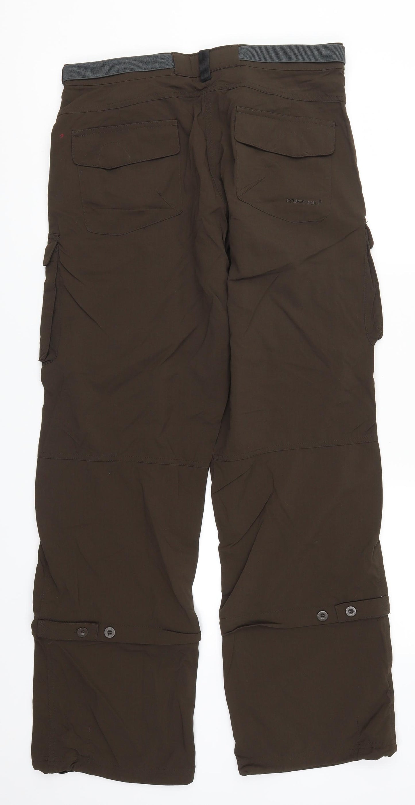 Trespass Mens Brown   Cargo Trousers Size M L30 in