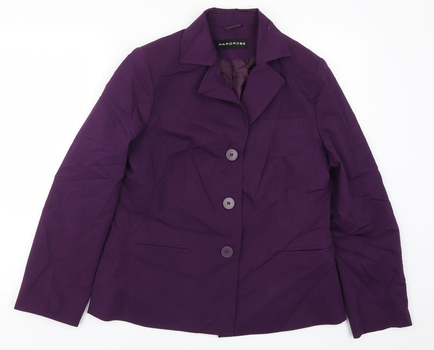 Wardrobe Womens Purple   Jacket  Size 12