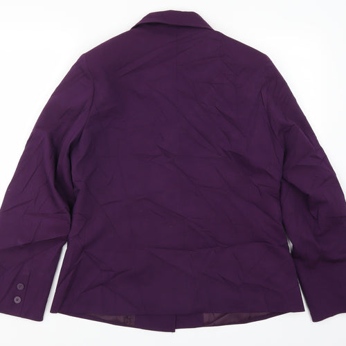 Wardrobe Womens Purple   Jacket  Size 12