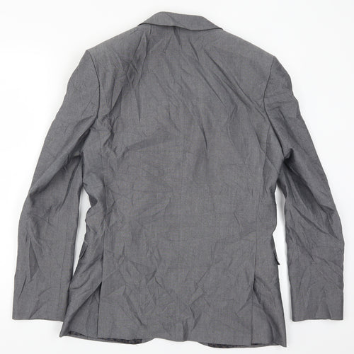 Limehaus Mens Grey   Jacket Suit Jacket Size 36