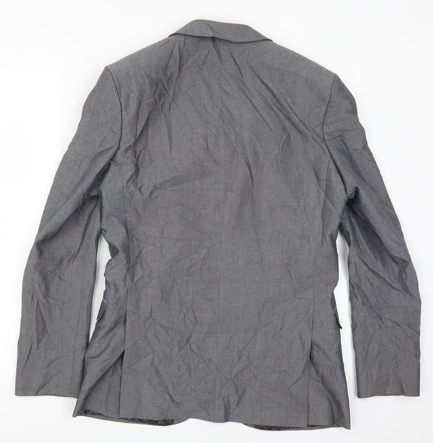 Limehaus Mens Grey   Jacket Suit Jacket Size 36