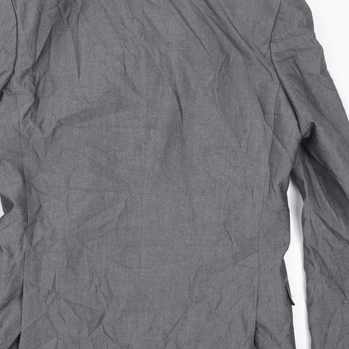 Limehaus Mens Grey   Jacket Suit Jacket Size 36